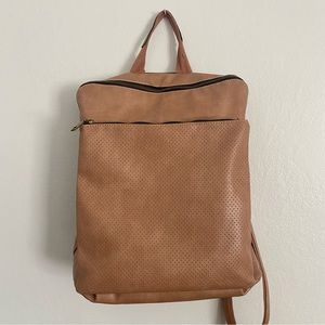 Vegan Leather Backpack